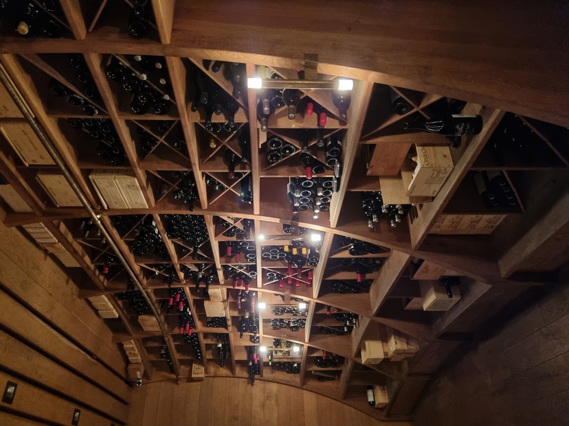 A wine cellar in Vienna, Austria.